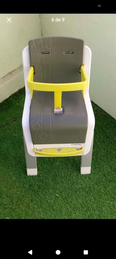 Silla alta para bebé Nuna con bandeja removible - miniatura 3