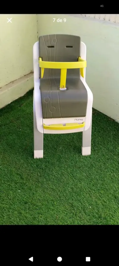 Silla alta para bebé Nuna con bandeja removible - miniatura 5