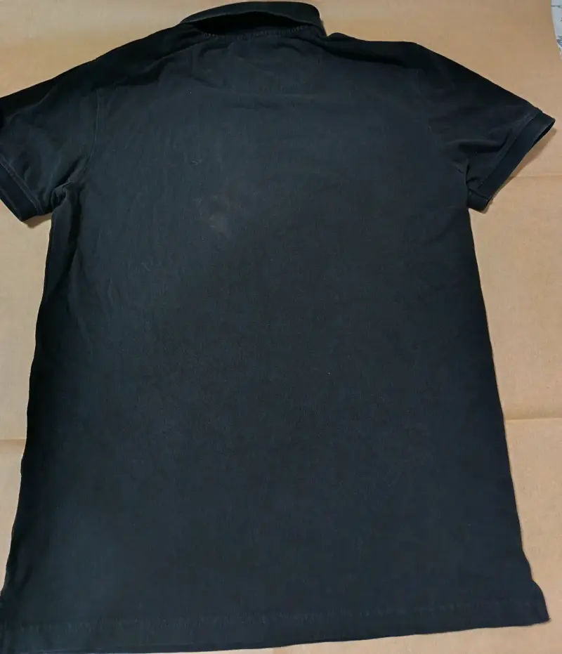 Polera Polo Negra Ferouch Talla S - 3