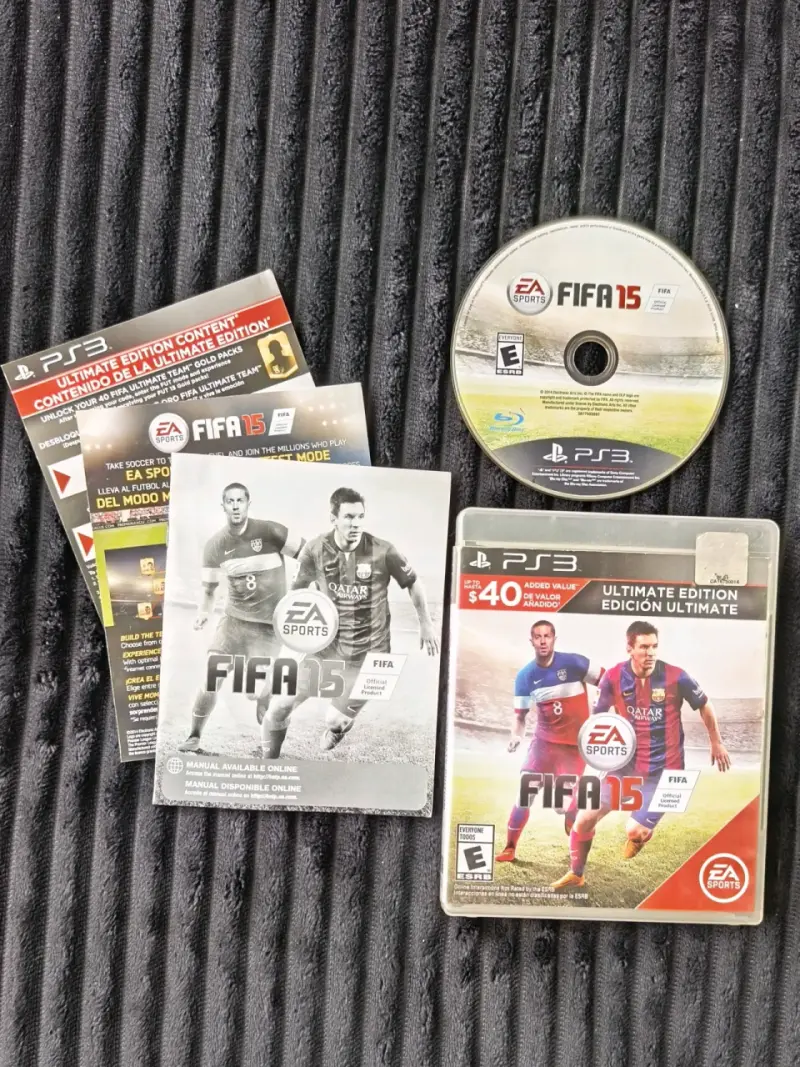 Juego FIFA 15 Edición Ultimate para PS3