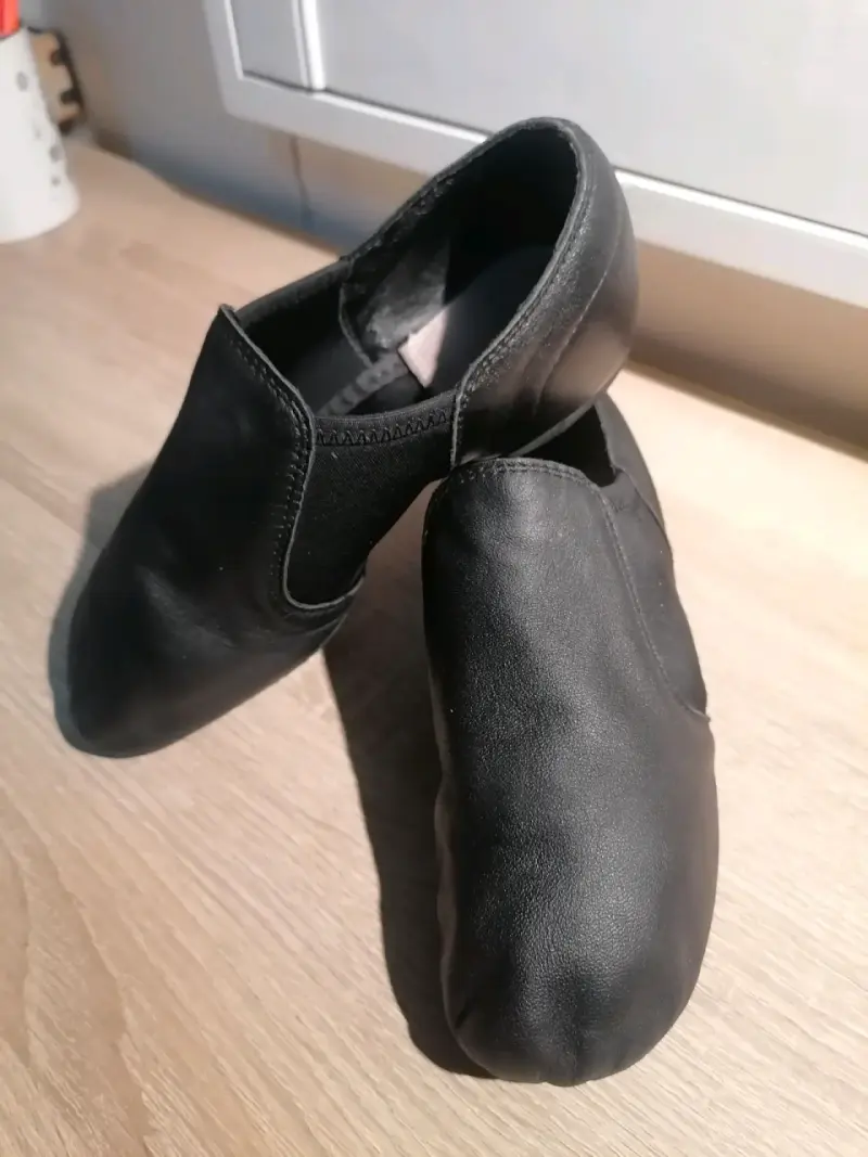 Zapatillas de danza negra 21cm talla 34 niña - 1