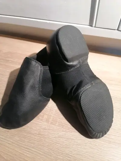 Zapatillas de danza negra 21cm talla 34 niña - miniatura 2