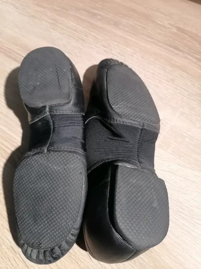 Zapatillas de danza negra 21cm talla 34 niña - 4