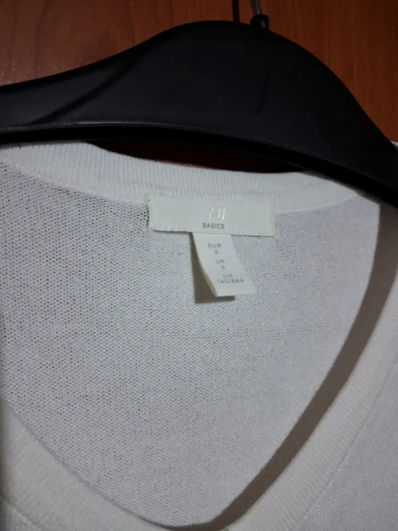 Cardigan blanco de mujer H&M básico - 2