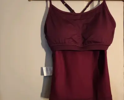 Top deportivo morado Skechers con tirantes - miniatura 3