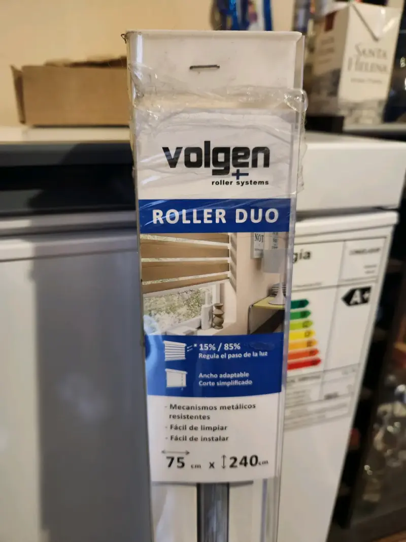 Persiana Volgen Roller Duo 75x240 cm - 2