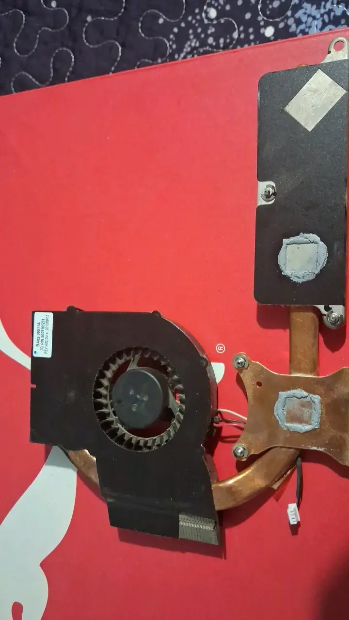 Ventilador y disipador para laptop tubo de ca - 2