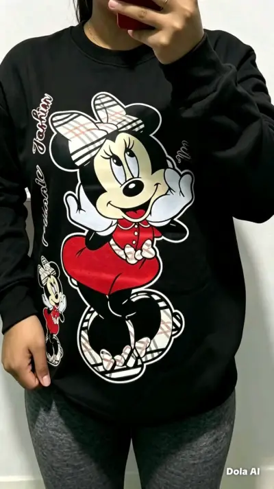 Polerón Minnie Mouse para mujer en varios colores - miniatura 1