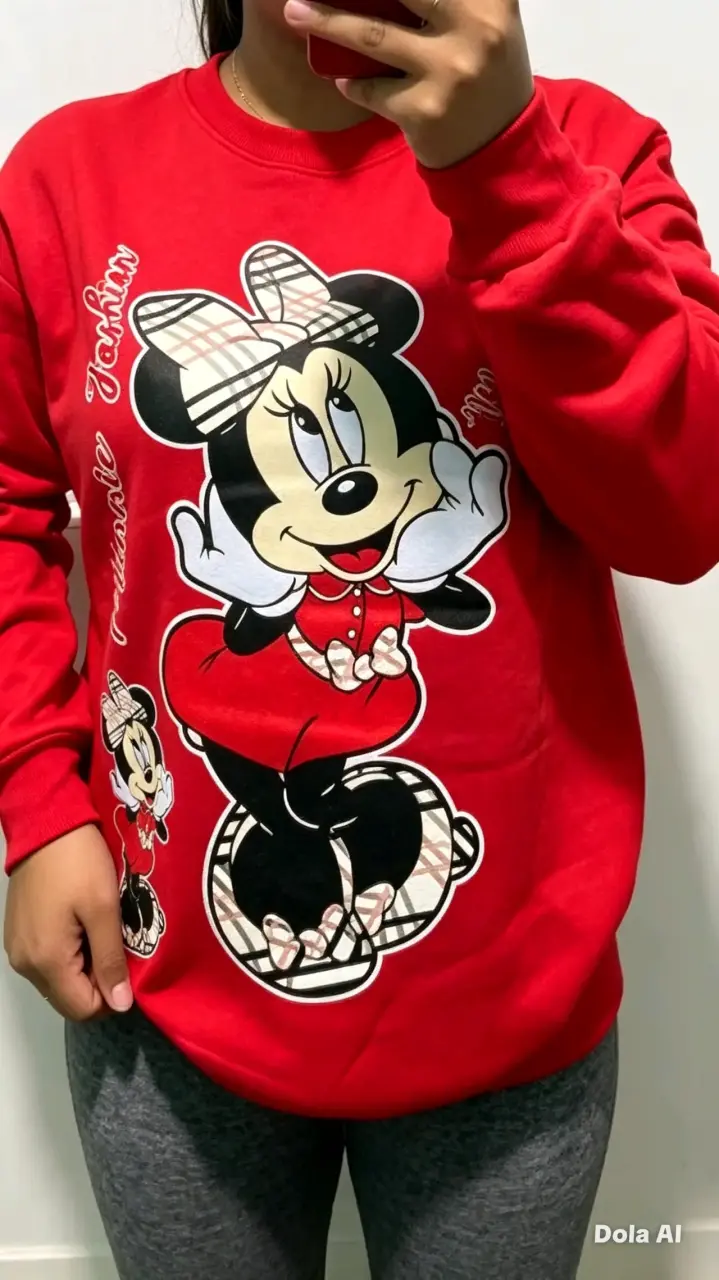Polerón Minnie Mouse para mujer en varios colores - 4
