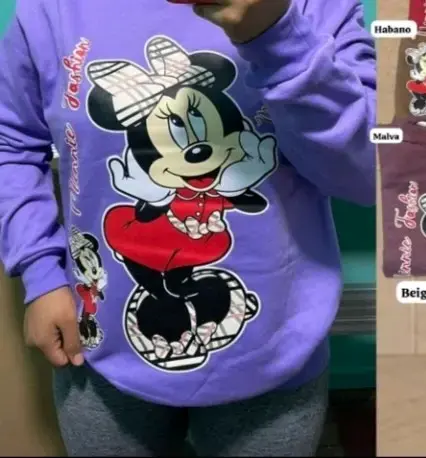Polerón Minnie Mouse para mujer en varios colores - 5