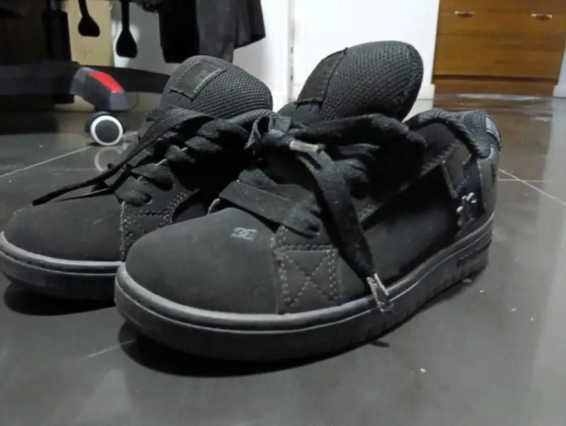 Zapatillas negras DC Shoes talla 35 - 3