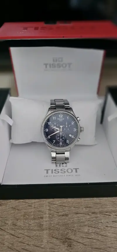Reloj Tissot de acero inoxidable con cronógrafo - miniatura 1
