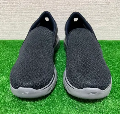 Zapatillas Slip-On Negras Skechers Hombre - miniatura 2
