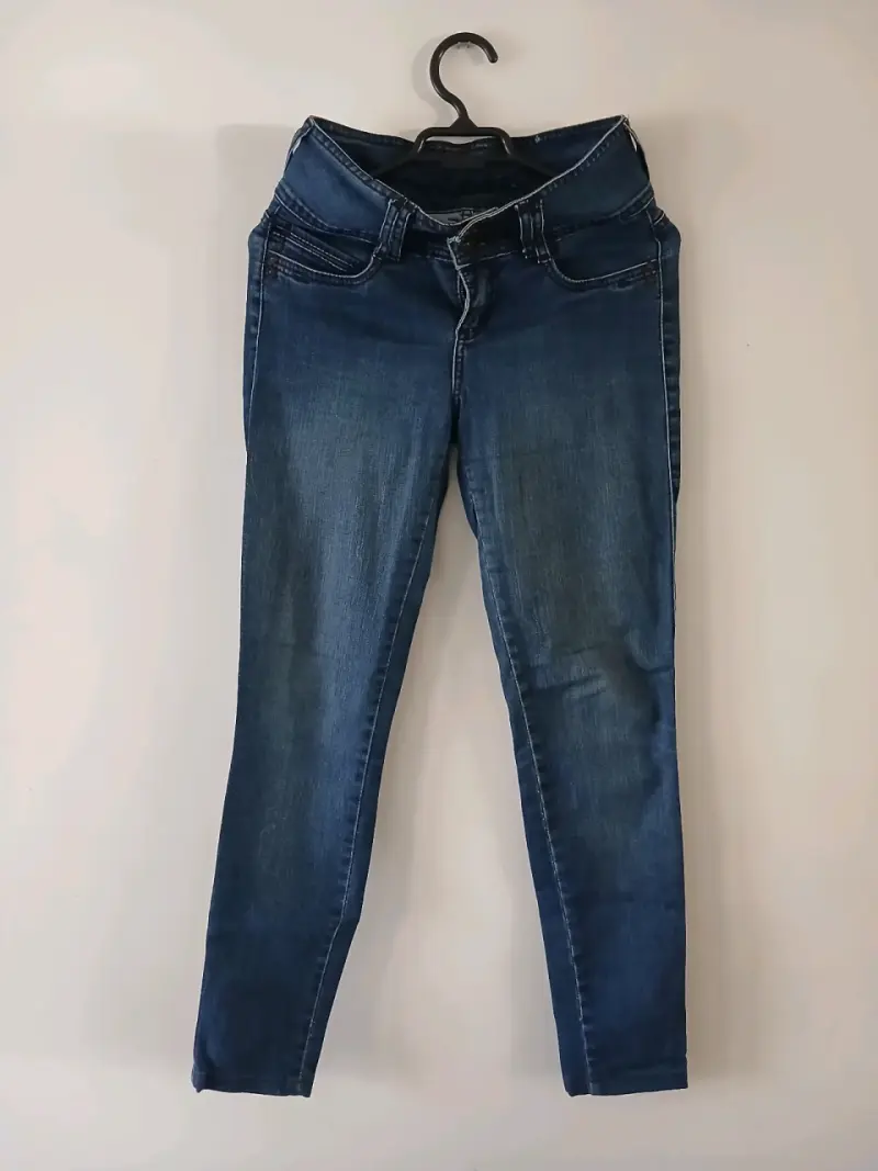 Jeans ajustados azul oscuro Wados para mujer - 1