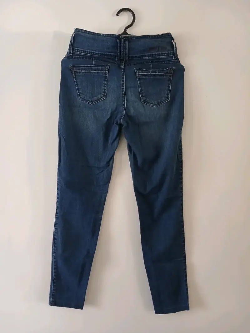 Jeans ajustados azul oscuro Wados para mujer - 2