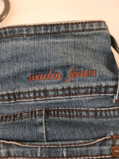 Jeans ajustados azul oscuro Wados para mujer - miniatura 3