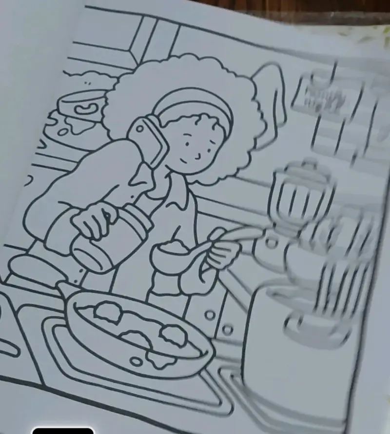 Pack 4 libros Colorear Cute Girl Moments - 3