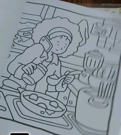 Pack 4 libros Colorear Cute Girl Moments - miniatura 3