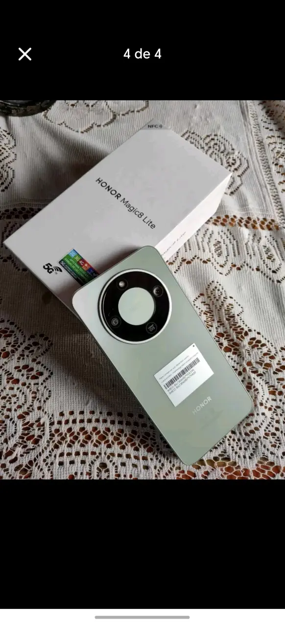 Smartphone Honor Magic8 Lite 5G con cámara de 108MP - 1