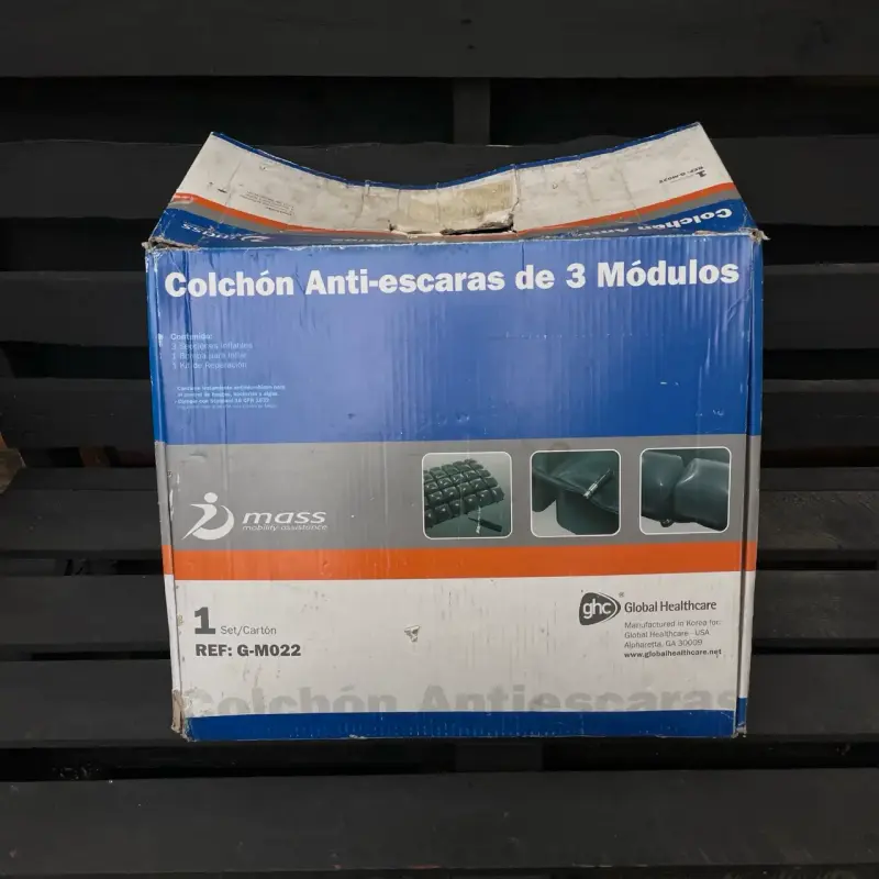 Colchón anti-escaras de 3 módulos con bomba - 6