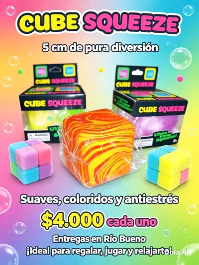 Juguetes antiestrés Squishies y Cubos - miniatura 3
