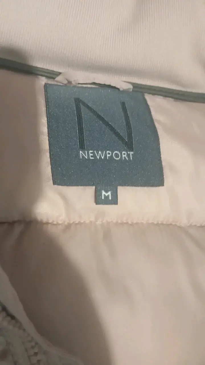 Chaqueta acolchada beige Newport talla M - 2