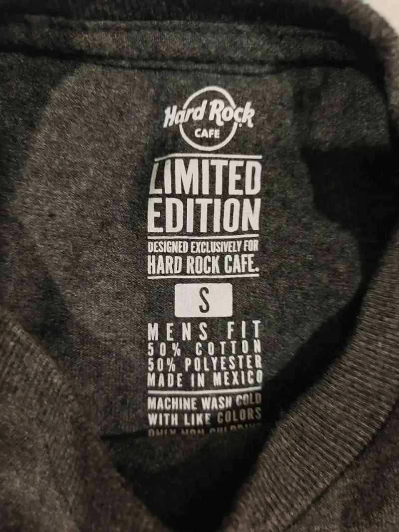 Polera Hard Rock Cafe talla S - 3
