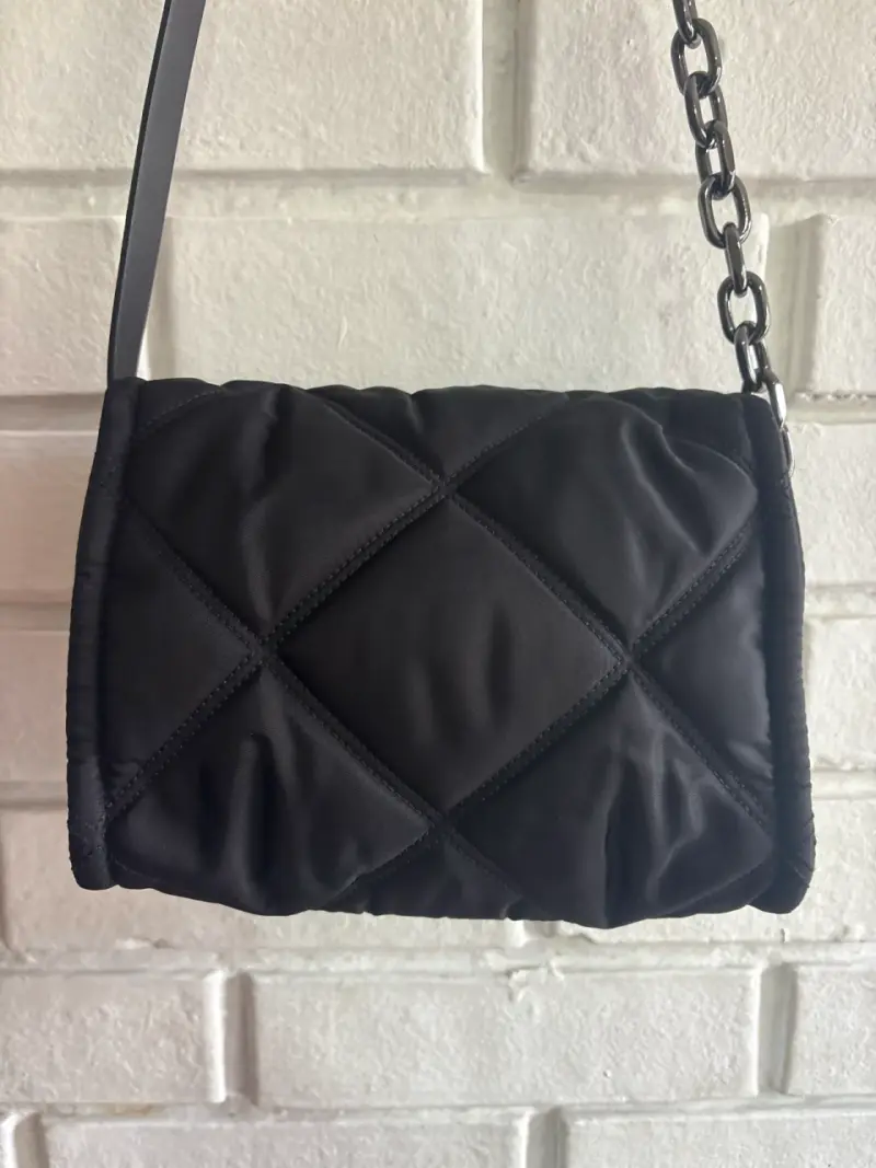 Bolso Crossbody Bimba Y Lola Acolchado Negro - 4