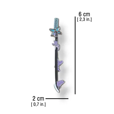 4 Pines de Demon Slayer Katanas - miniatura 2