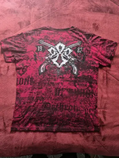 Polera Dethrone Life Rebel con diseño de calavera - miniatura 2