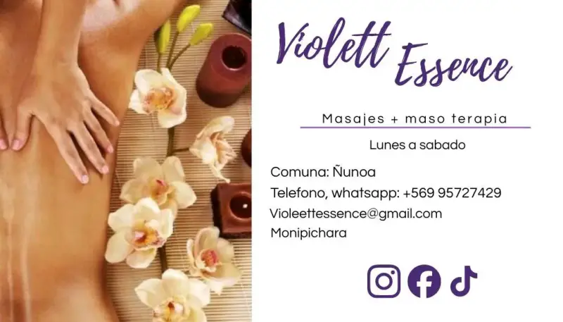 Servicio de Masajes Relajantes en Ñuñoa - 1