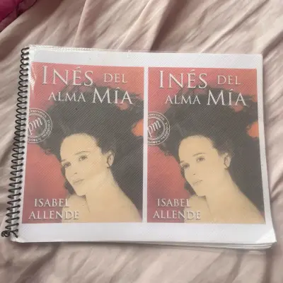 Libro fotocopiado 'Inés del Alma Mía' de Isabel Allende - miniatura 1