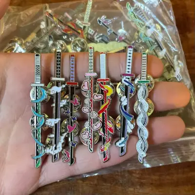 7 Pines de Katanas Demon Slayer - miniatura 1