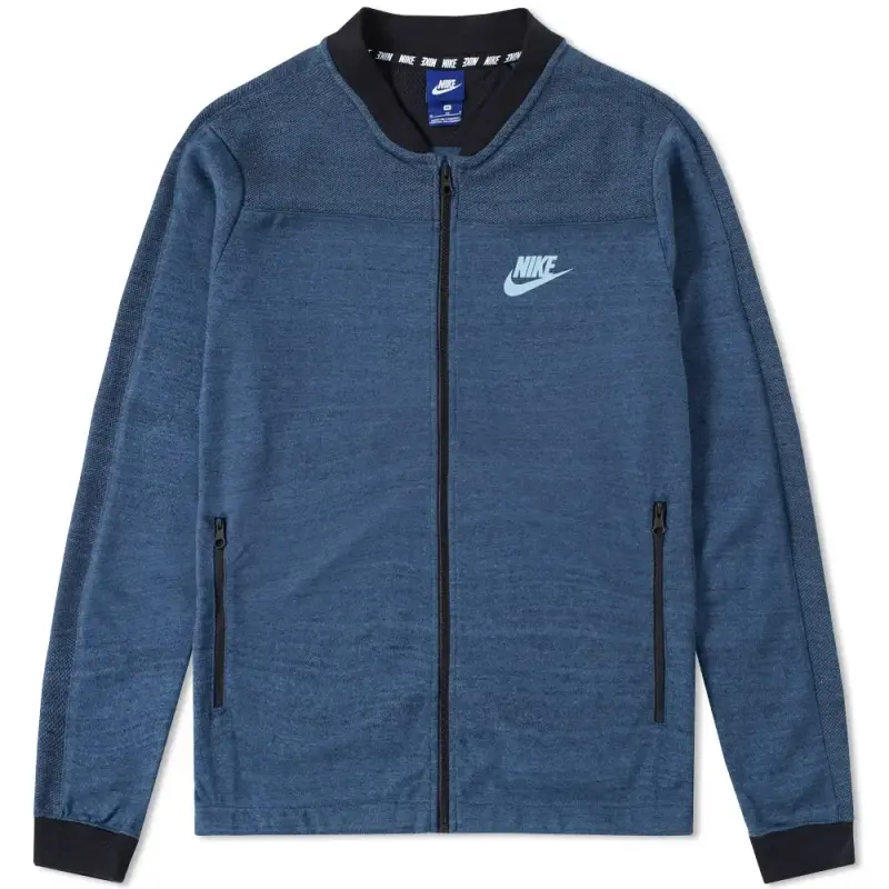 Chaqueta Nike Advance Knit azul. Talla "L" - 1