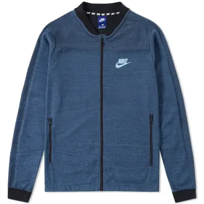 Chaqueta Nike Advance Knit azul. Talla "L" - miniatura 1