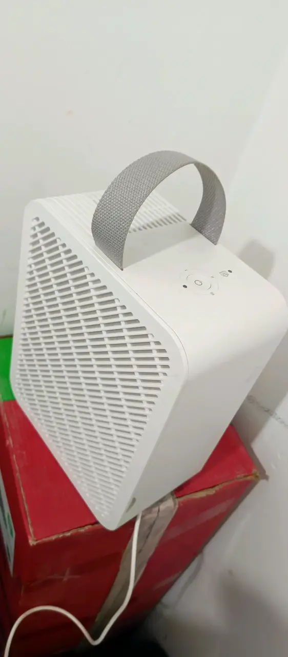 Purificador de Aire Portátil Blanco con Asa - 1