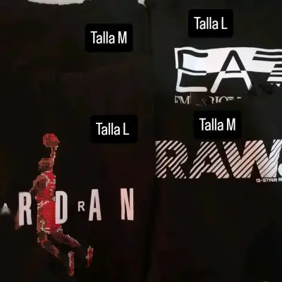 Poleras de marca Jordan, G-Star y Armani - miniatura 1