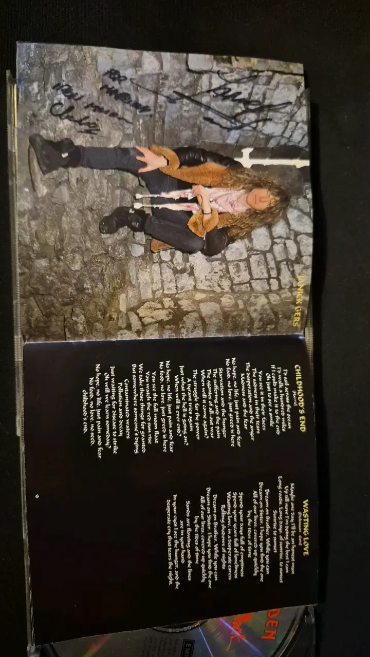CD Iron Maiden Fear of the Dark con libreto - 4