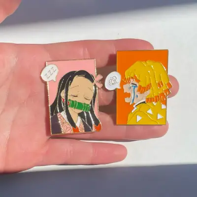 Pines de Zenitsu y Nezuko - miniatura 1