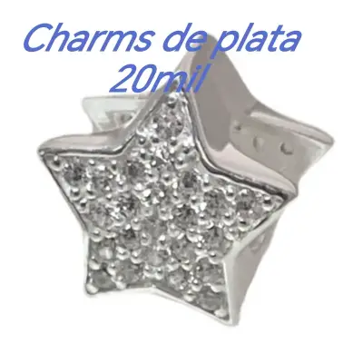 Pulsera de plata Pandora con charms - miniatura 6