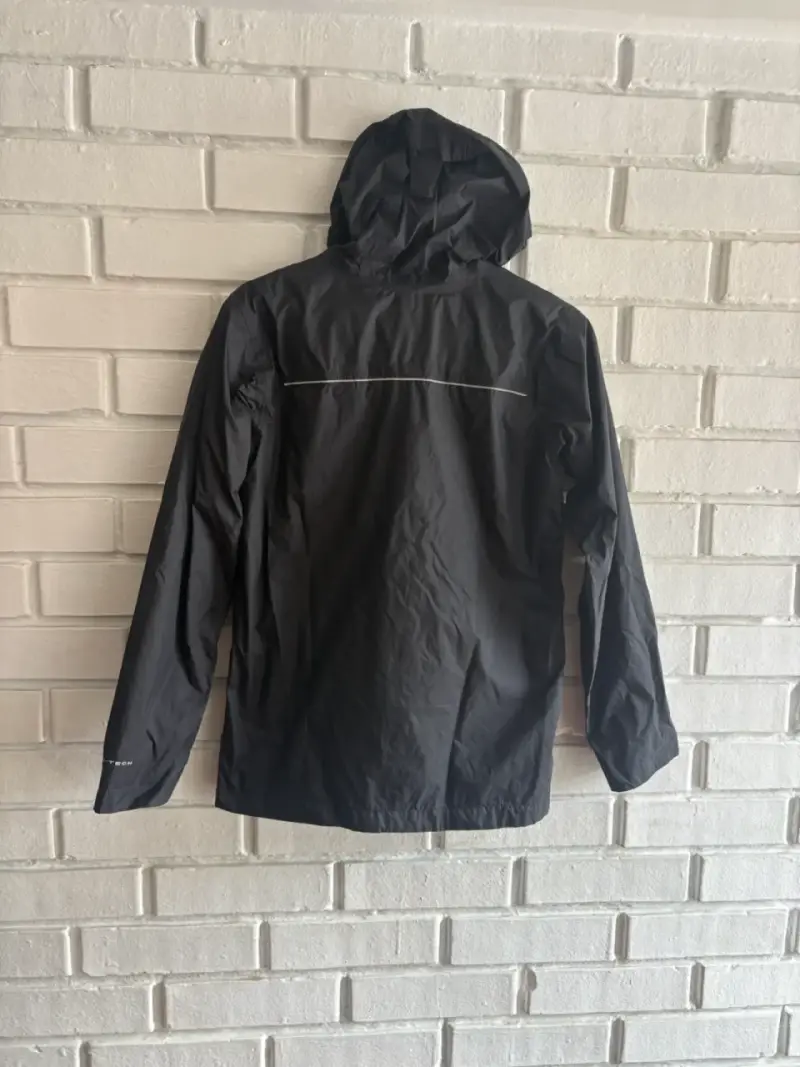 Chaqueta impermeable Columbia negra Omni-Tech - 3