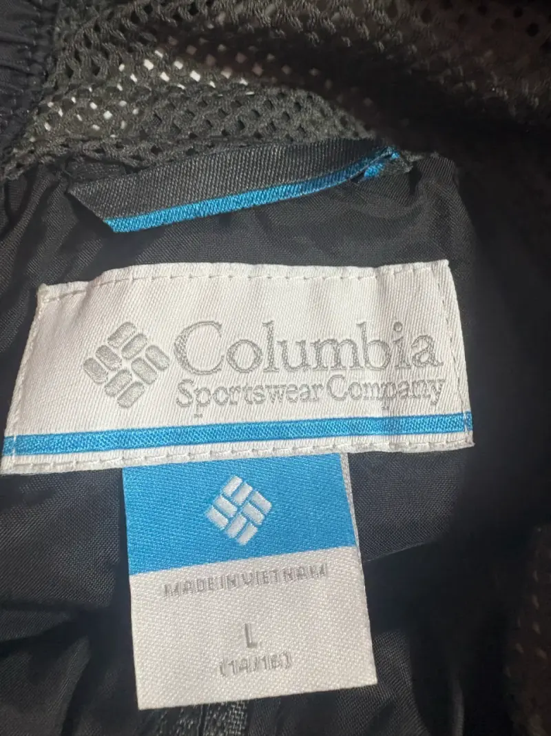 Chaqueta impermeable Columbia negra Omni-Tech - 5