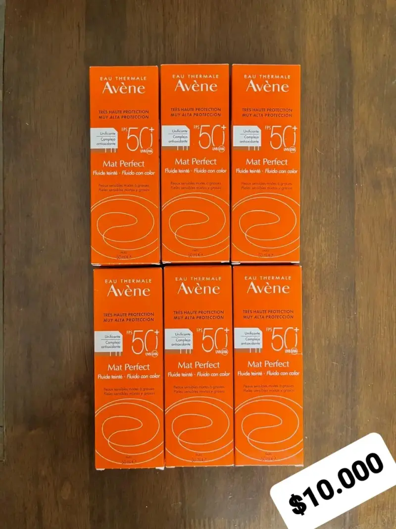 Protector Solar Avène Mat Perfect SPF 50+