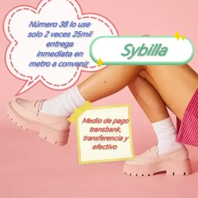 Zapatos mocasines rosados Sybilla talla 38 - miniatura 1