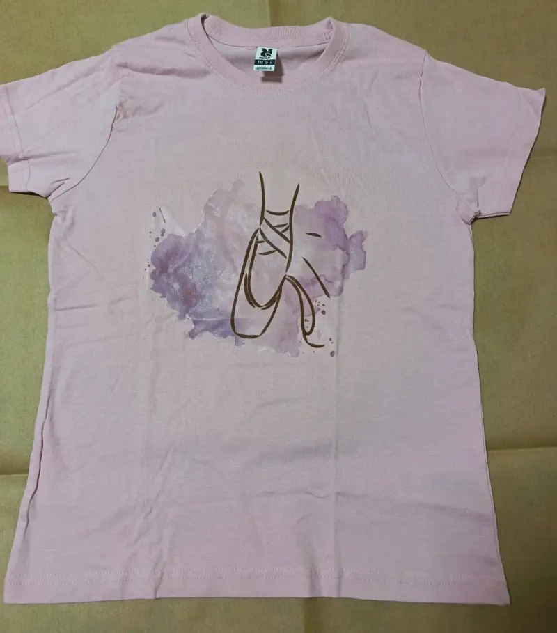 Dos Poleras diseño ballet (Talla 9/10 y Talla S) - 2
