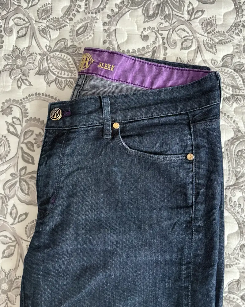 Jeans Rich & Skinny azul oscuro para mujer - 4