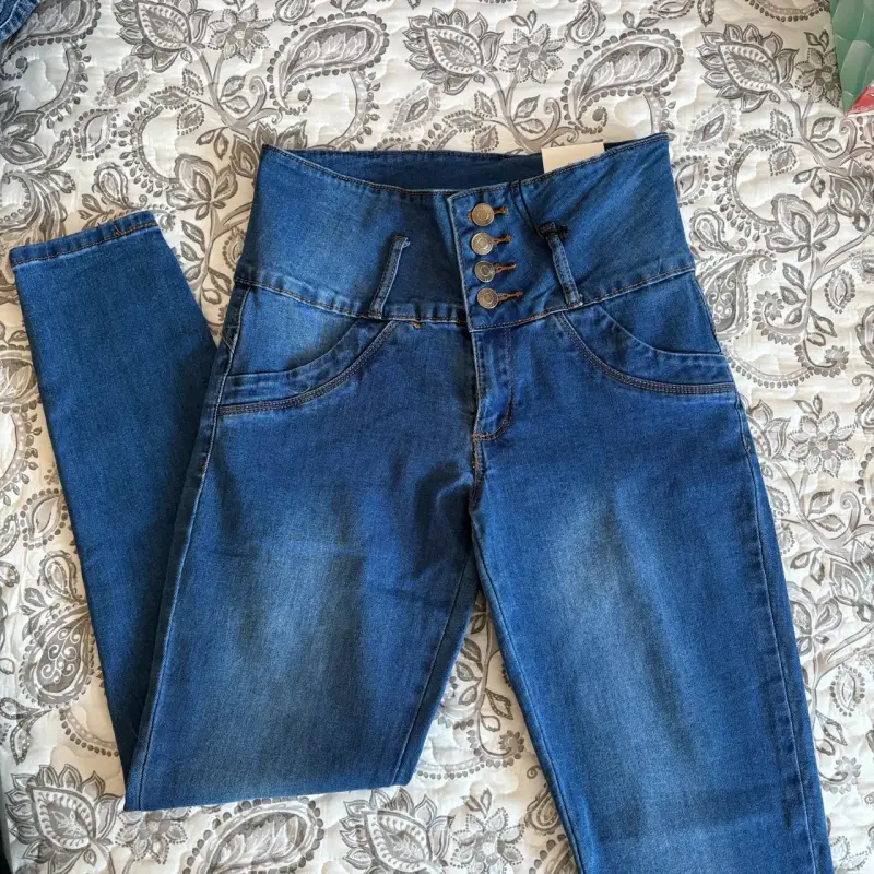 Jeans Super Skinny Mujer Talla 40 - 1