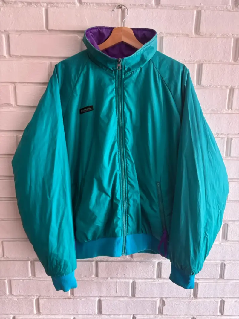 Chaqueta Reversible Columbia Hombre Vintage 90s - 1