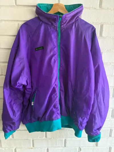 Chaqueta Reversible Columbia Hombre Vintage 90s - miniatura 4