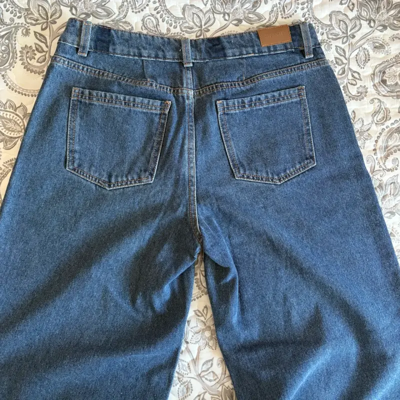Jeans de mezclilla azul para mujer Opposite - 2